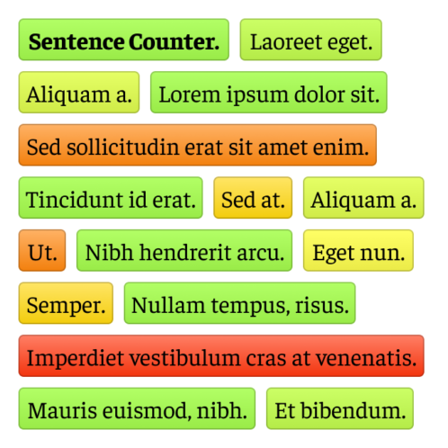 Sentence Counter